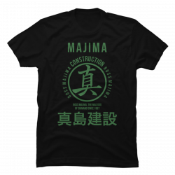 majima construction shirt